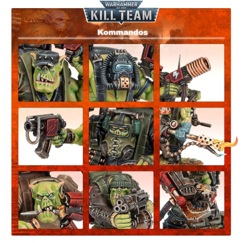 Warhammer 40k - Kill Team : Kommandos Orks