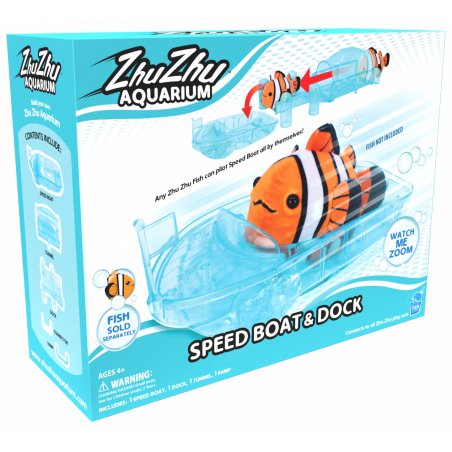 Zhu Zhu Fish - Boat/Dock (Z1002)