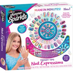 SHIMMER N SPARKLE - Trendy Tips Nail Expressions (65610S)