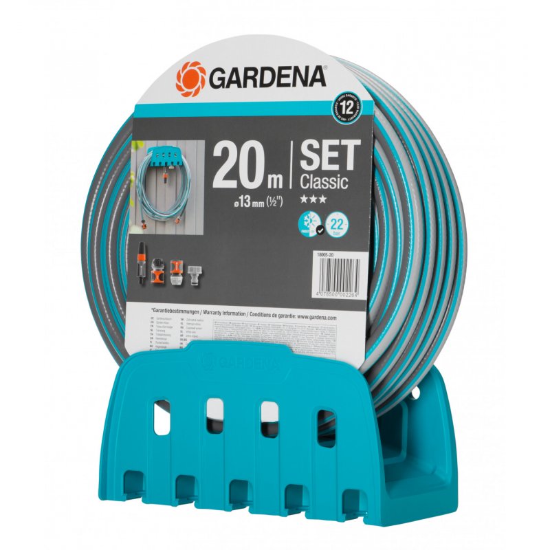 Gardena 18005-50 tuyau d'arrosage 20 m Au-dessus du sol Bleu