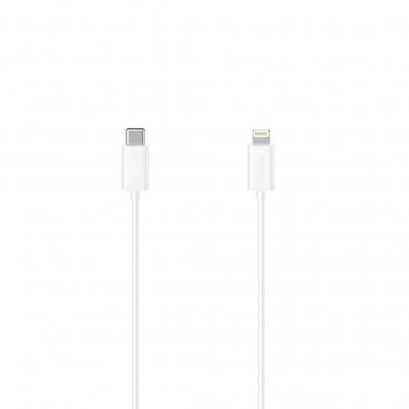 Hama Charging/Data USB-C to Lightning Cable, 480Mbps, 1.5 Metre, White