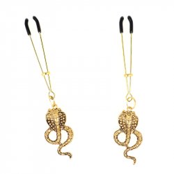 KINK - COBRA PENDANT NIPPLE CLAMPS 6 CM
