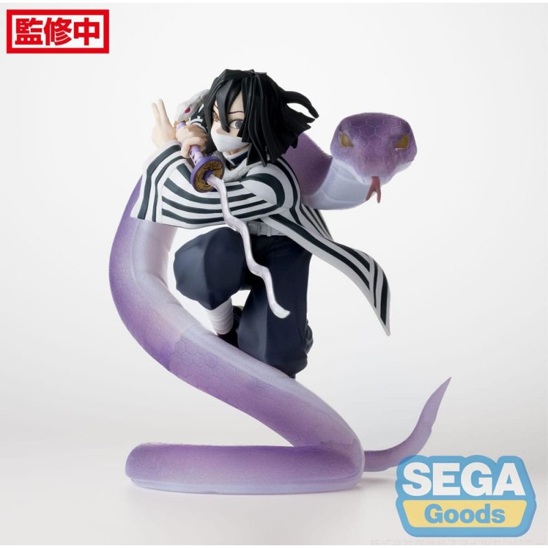 Demon Slayer: Kimetsu no Yaiba statuette PVC Xross Link Anime Obanai Iguro Hashira Training Arc 14 cm