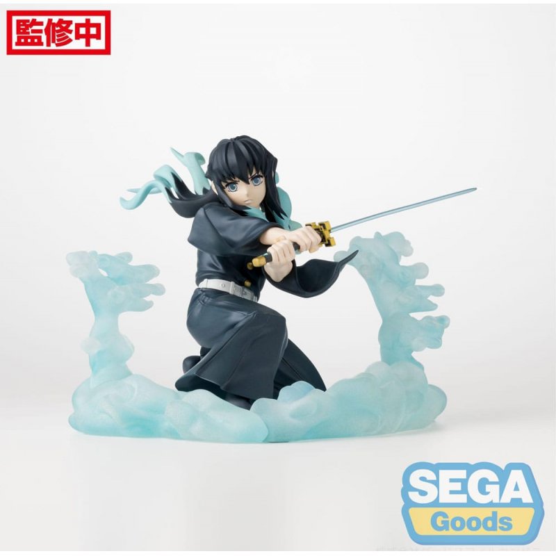 Demon Slayer: Kimetsu no Yaiba statuette PVC Xross Link Anime Muichiro Tokito Hashira Training Arc 11 cm