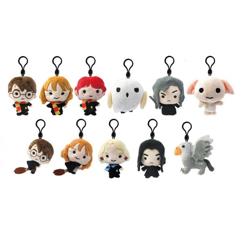 HARRY POTTER - Plush Bag Clip (Display 24 Pcs)