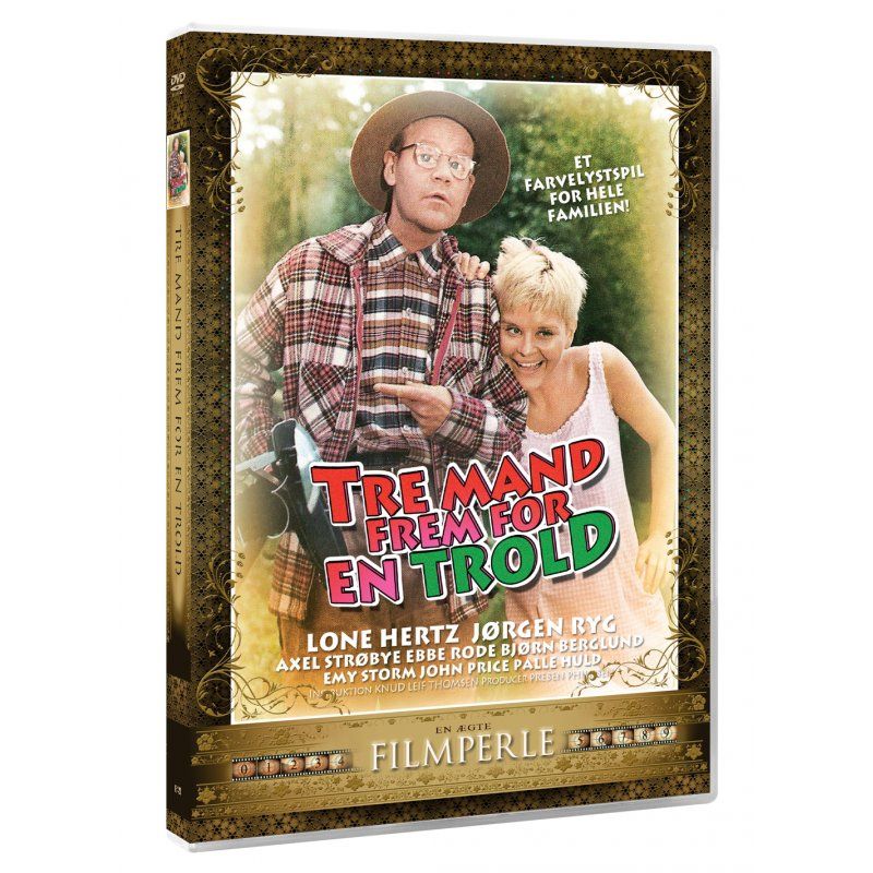 Soul Media Tre mand frem for en trold DVD English