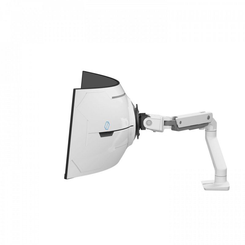 Ergotron HX Series HX ARM WITH VERY HEAVY DUTY PIVOT DESK support d'écran plat pour bureau 144,8 cm (57") Blanc