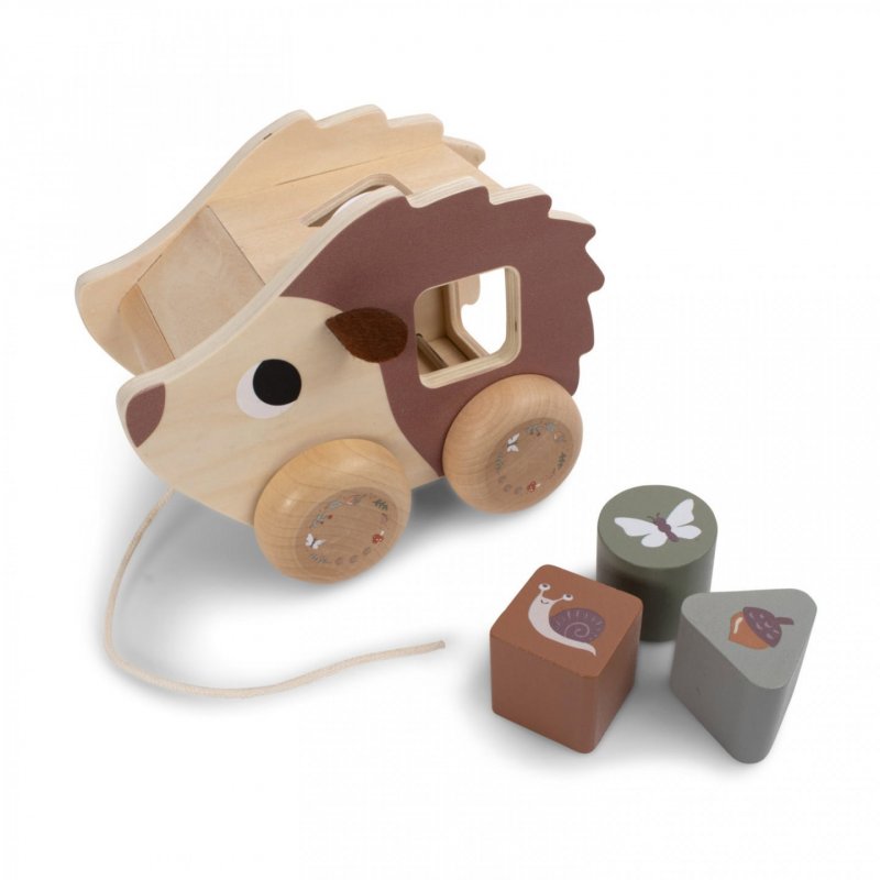 Filibabba - Pull along toy - Henning the hedgehog - (FI-03369)
