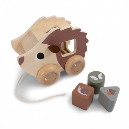 Filibabba - Pull along toy - Henning the hedgehog - (FI-03369)