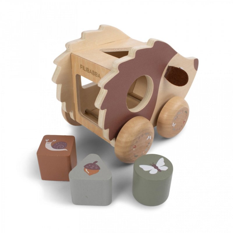 Filibabba - Pull along toy - Henning the hedgehog - (FI-03369)