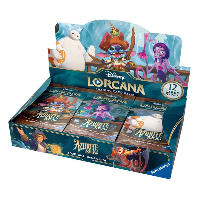 Disney Lorcana TCG: Azurite Sea - Booster Display (24 Booster)