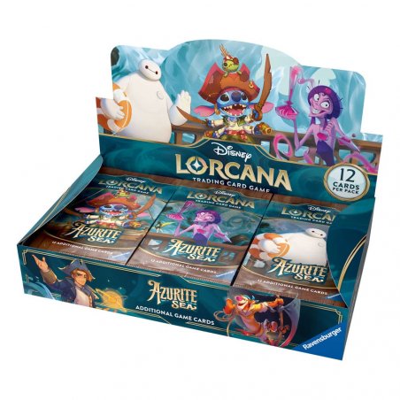 Disney Lorcana TCG: Azurite Sea - Booster Display (24 Booster)