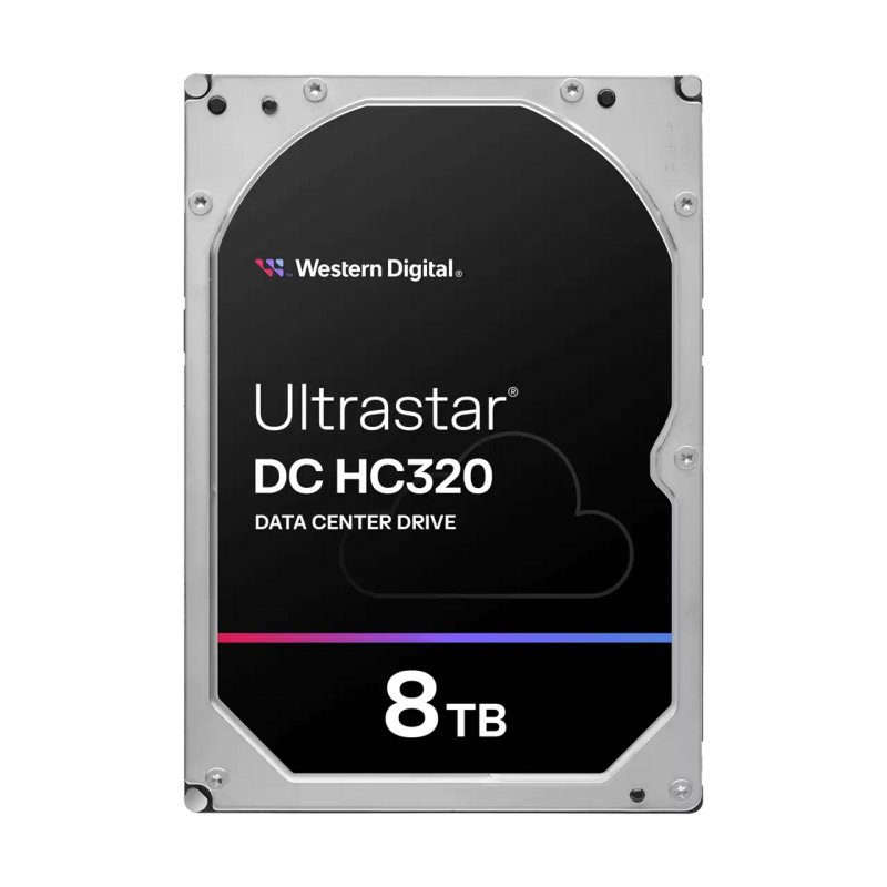 Western Digital Ultrastar DC HC320 disque dur 8 To 7200 tr/min 256 Mo 3.5" SAS