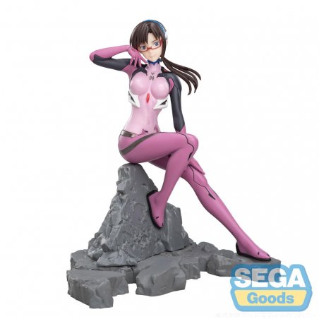 Evangelion: 3.0 1.0 Thrice Upon a Time statuette Luminasta PVC Mari Makinami Illustrious Vignetteum 30th Anniversary