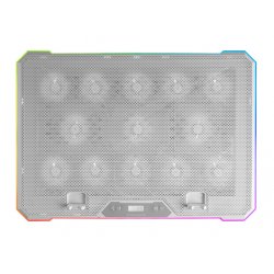 Support ventilé Mars Gaming MNBC13 RGB 17"max (Noir)