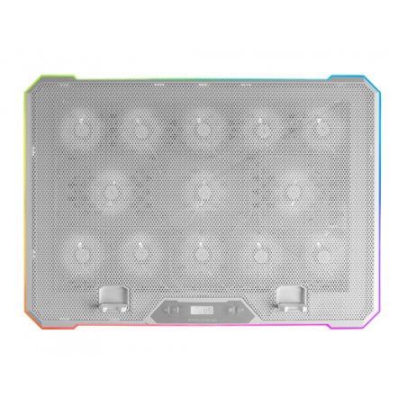 Support ventilé Mars Gaming MNBC13 RGB 17"max (Noir)