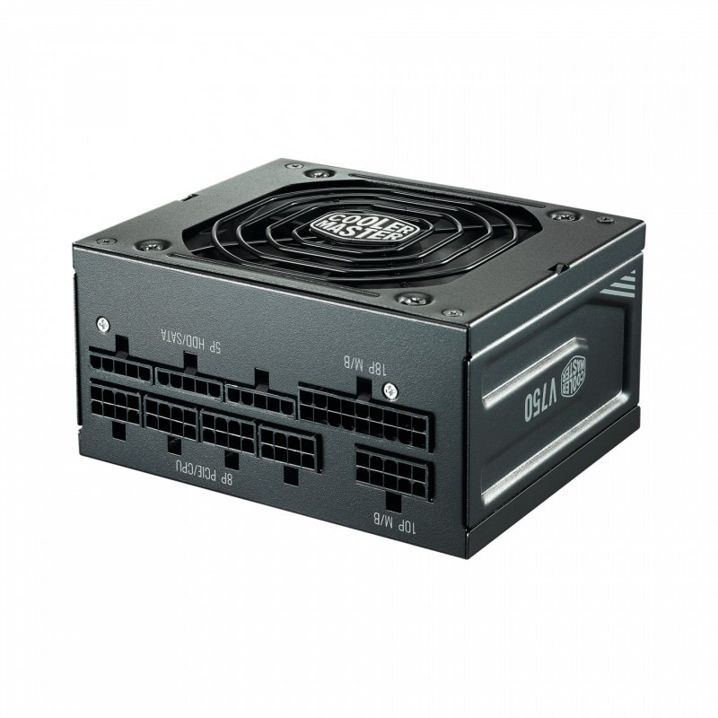 Cooler Master 750W V750 SFX Gold PSU, Fully Modular, FDB Bearing Fan, 80 Gold, SFX-to-ATX Bracket