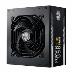 Cooler Master 850W MWE Gold V2 ATX 2.41 PSU, Fully Modular, HDB Bearing Fan, 80 Gold