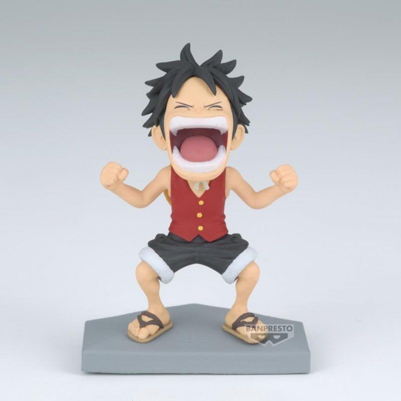 ONE PIECE - Luffy & Nico Robin - Figurine WCF Log Stories 10cm
