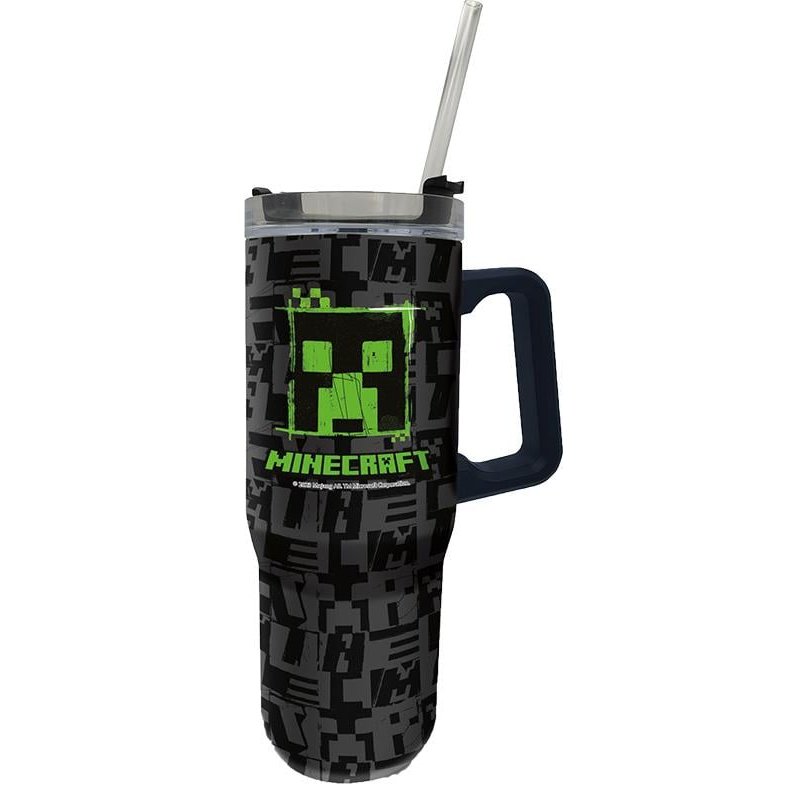 MINECRAFT - Creeper - Mug de Voyage XXL - Format 1,16 L