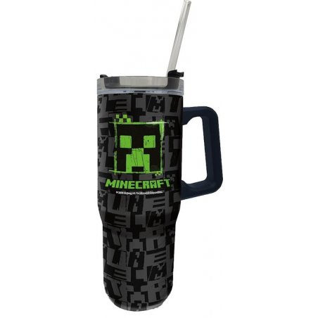 MINECRAFT - Creeper - Mug de Voyage XXL - Format 1,16 L