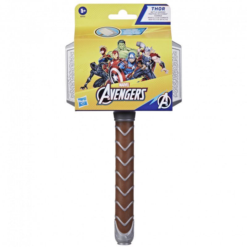 Marvel Avengers Thor Battle Hammer Roleplay Toy for Kids 5 