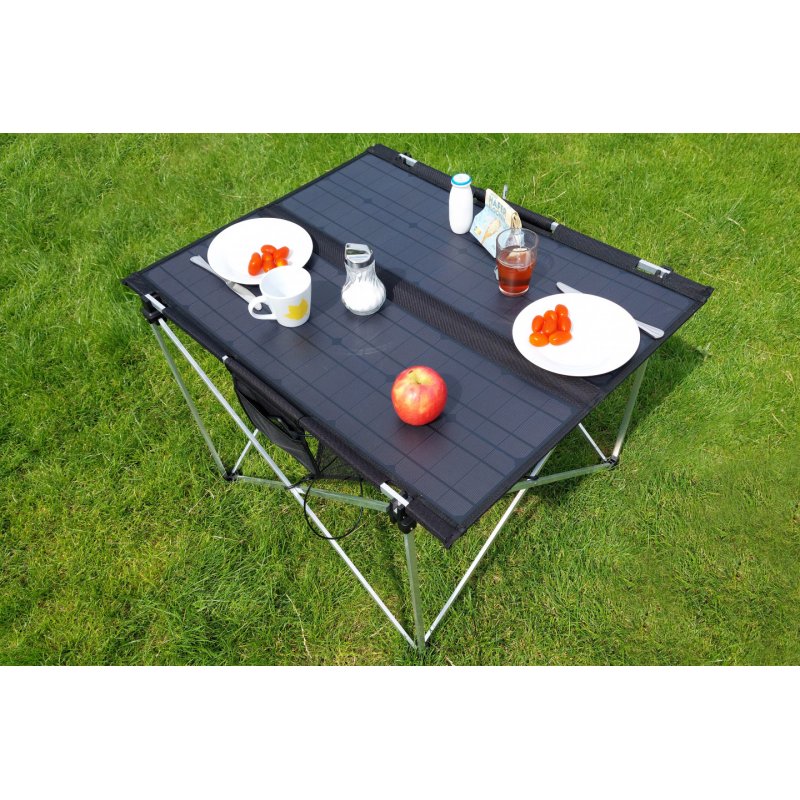 Technaxx 5084 table de camping Noir, Gris