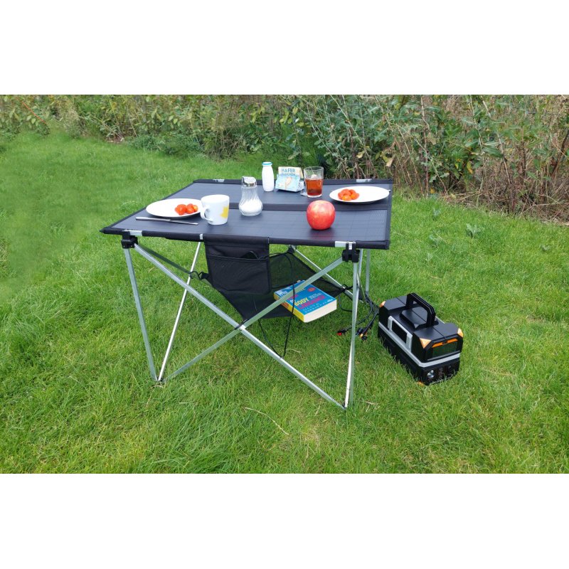 Technaxx - Foldable Solar Camping Table - 60W - TX-251