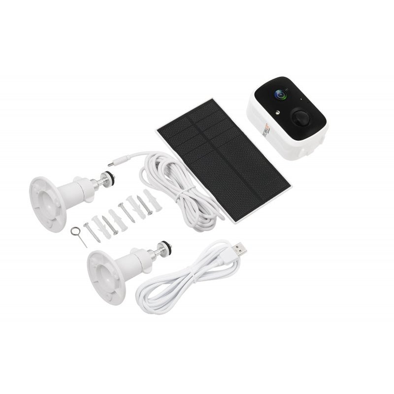 Technaxx 5070 caméra de sécurité Cube Caméra de sécurité CCTV Extérieure 2560 x 1440 pixels Plafond/Mur/Bureau