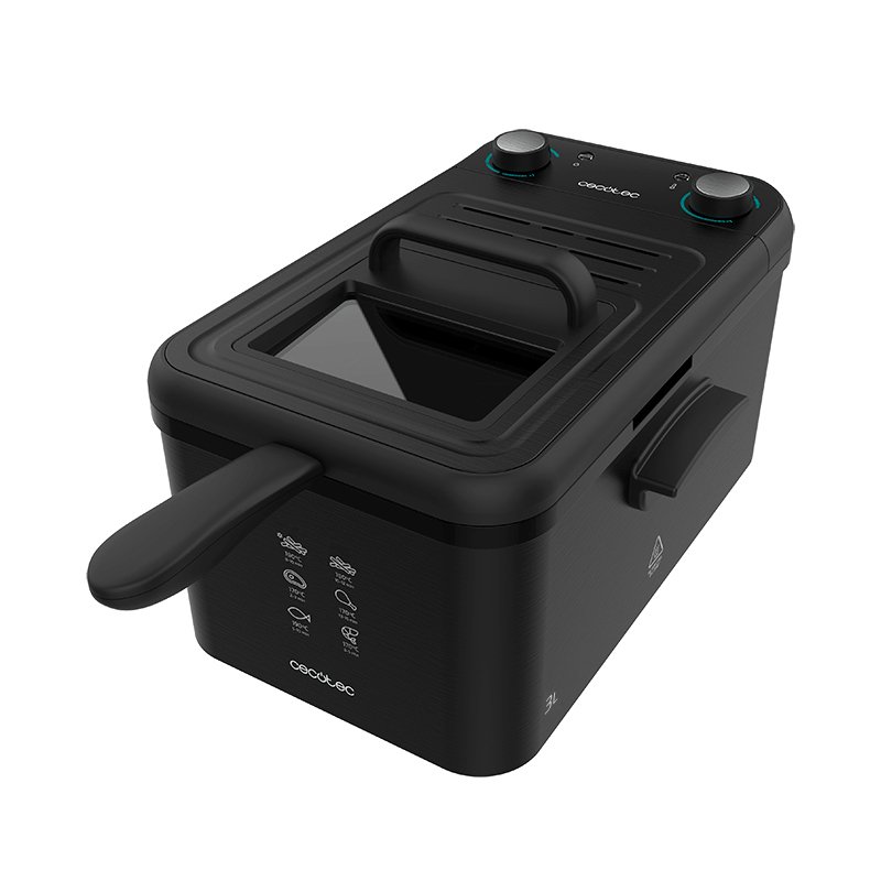 Cecotec CleanFry Infinity 3000 Single Stand-alone 2400 W Deep fryer Stainless steel