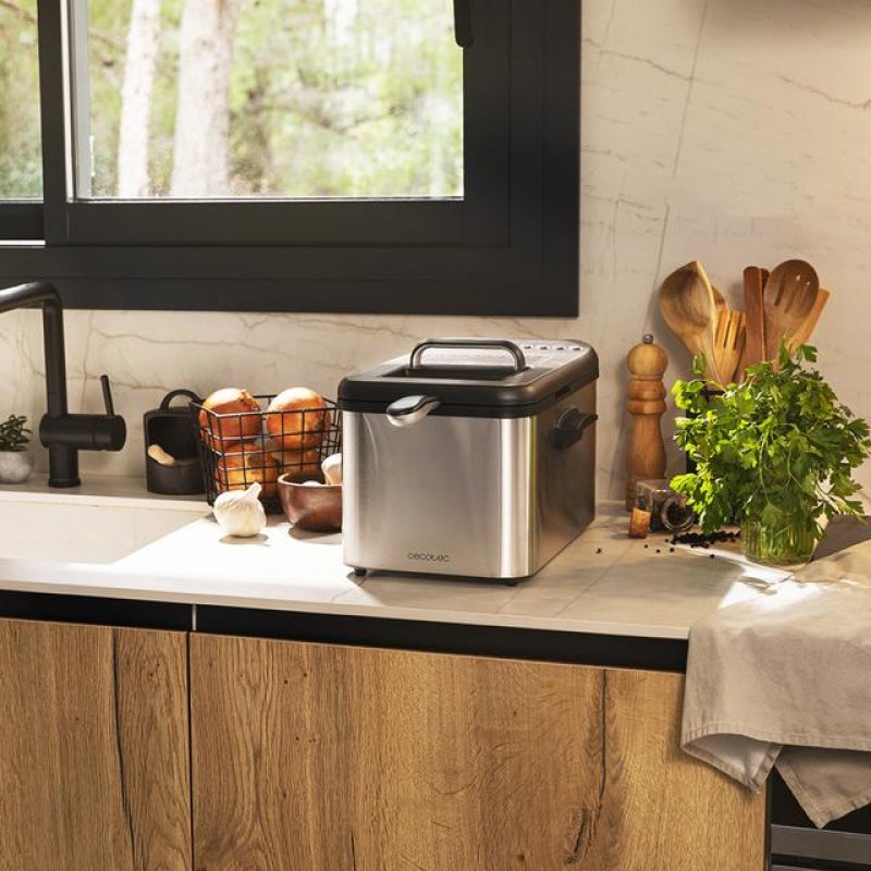 Cecotec Cleanfry Luxury 4000 Unique 4,2 L Autonome 3270 W Friteuse Noir, Acier inoxydable