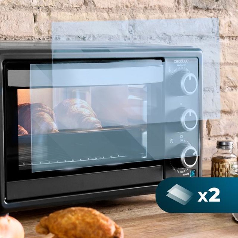 HORNO DE SOBREMESA BAKE&TOAST 2300 BLACK