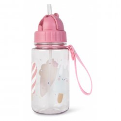 SARO - Bottle with straw - Pink (SAO74006)