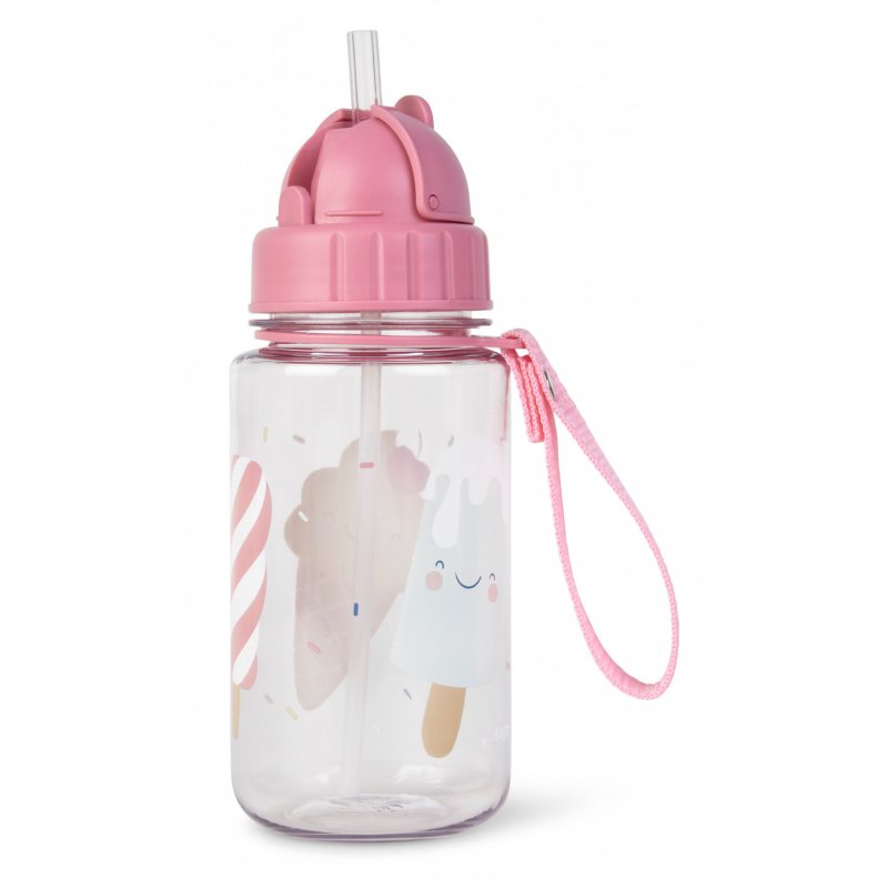 SARO - Bottle with straw - Pink (SAO74006)