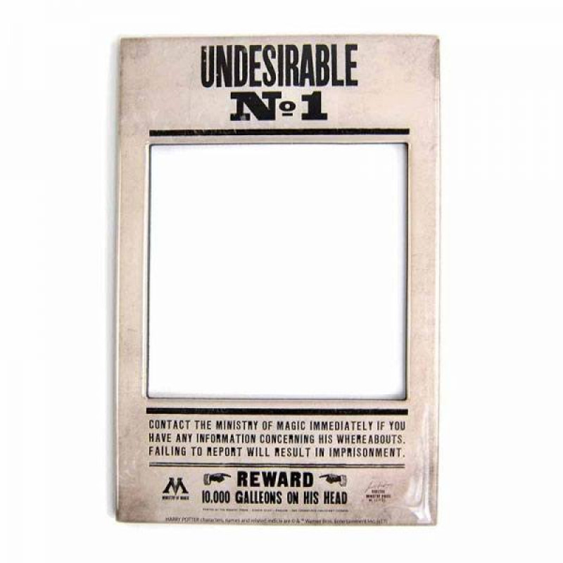 HARRY POTTER - Photo Frame Magnet 10 X 15 - Undesirable N° 1