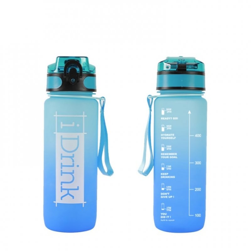 I-Drink - Tritan Bottle - 750 ml. light blue and blue (ID2127)