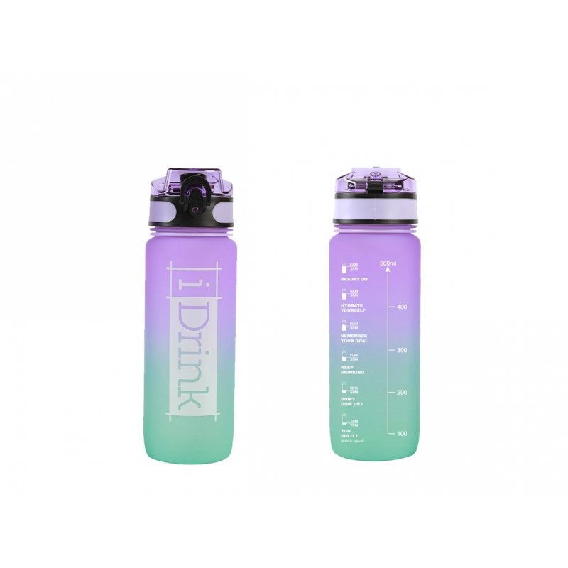 I-Drink - Tritan Bottle - 750 ml purple and aquamarine (ID2121)