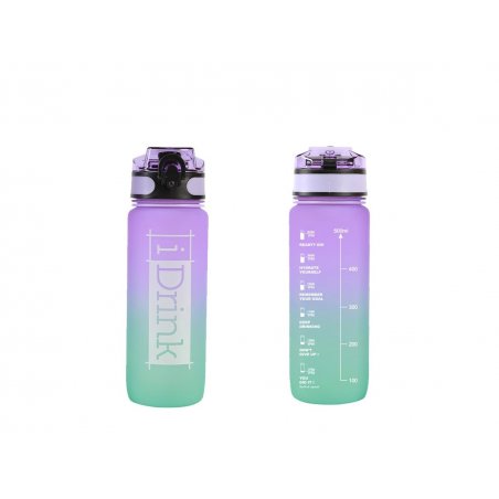 I-Drink - Tritan Bottle - 750 ml purple and aquamarine (ID2121)