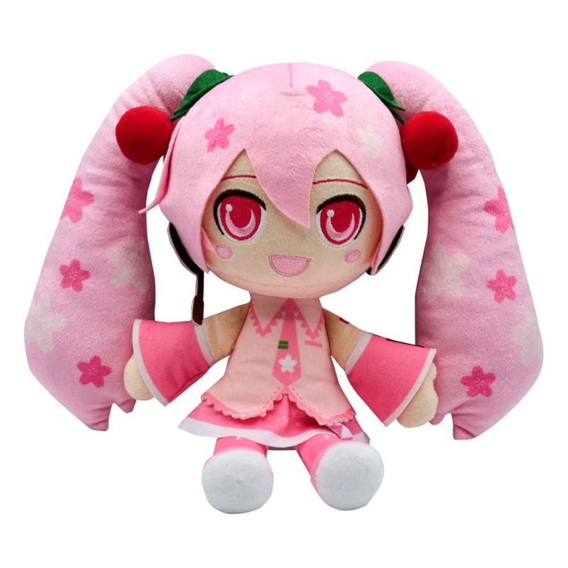 STOCKINK2-STOCK4 - Vocaloid peluche Cuteforme Sakura Miku 28 cm