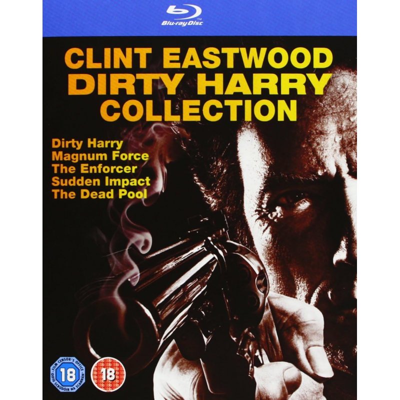 Clint Eastwood Dirty Harry Collection (5 Films) Blu-Ray