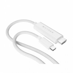 4K USB-C to HDMI Cable - White