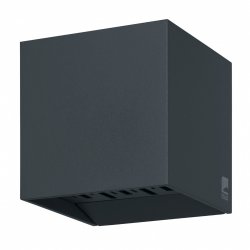 EGLO - CALPINO 2 OUTDOOR WALL - Anthracite - 10.5 cm height, 10.5 cm length, 11 cm depth