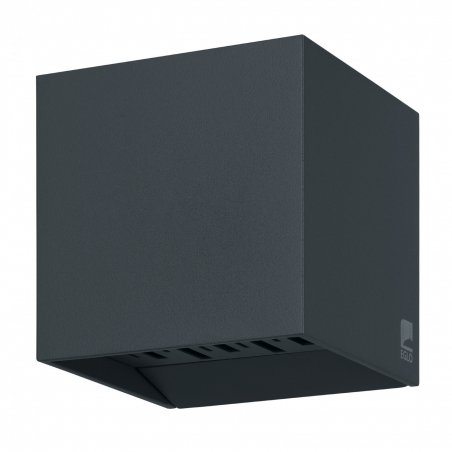 EGLO - CALPINO 2 OUTDOOR WALL - Anthracite - 10.5 cm height, 10.5 cm length, 11 cm depth