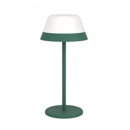 EGLO - MEGGIANO TABLE LAMP - GREEN/WHITE