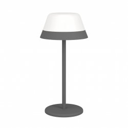 EGLO - MEGGIANO TABLE LAMP - GRAY/WHITE