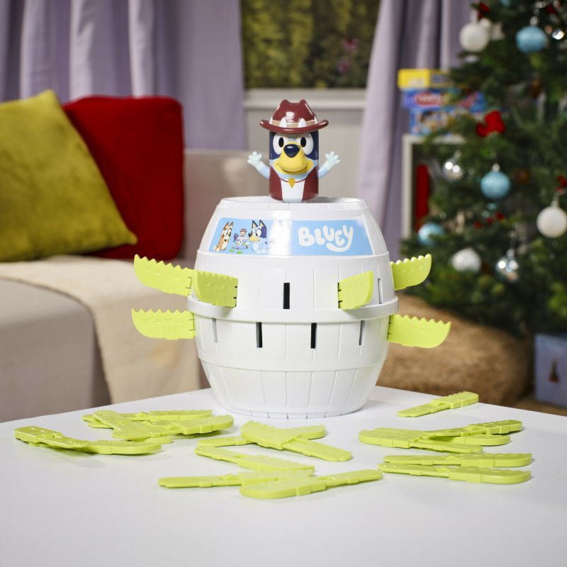 Tomy Pop Up Bluey Board game Fine motor skill (dexterity)