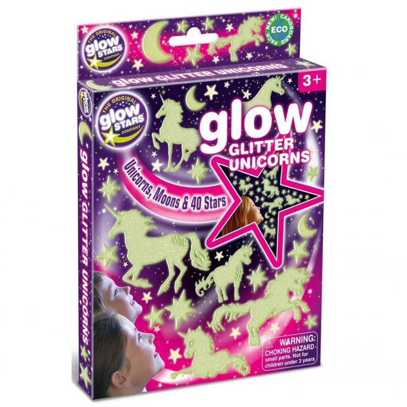 Brainstorm - Glow Glitter Unicorns (306-8631)