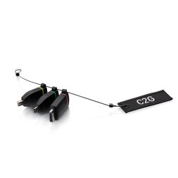 C2G 29878 changeur de genre de câble 3x HDMI Mini DisplayPort, DisplayPort, USB C Noir