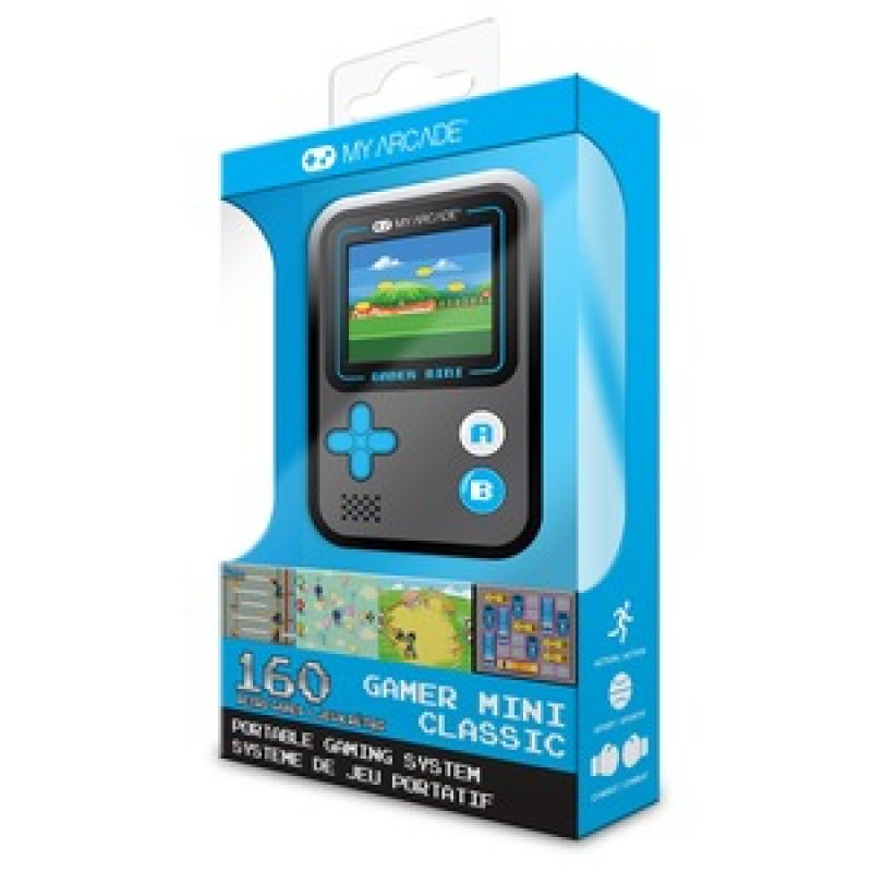 GAMER MINI CLASSIC 160 EN 1 BLEU ET NOIR