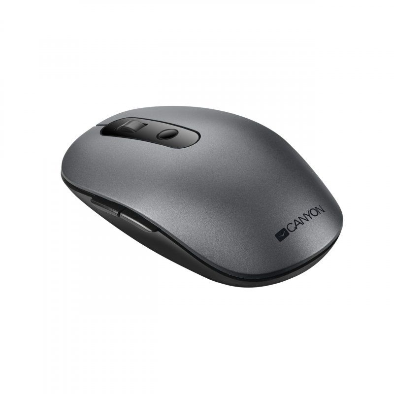 Canyon MW-9 Kabellose Maus mit 2 Verbindungsmodi Grau